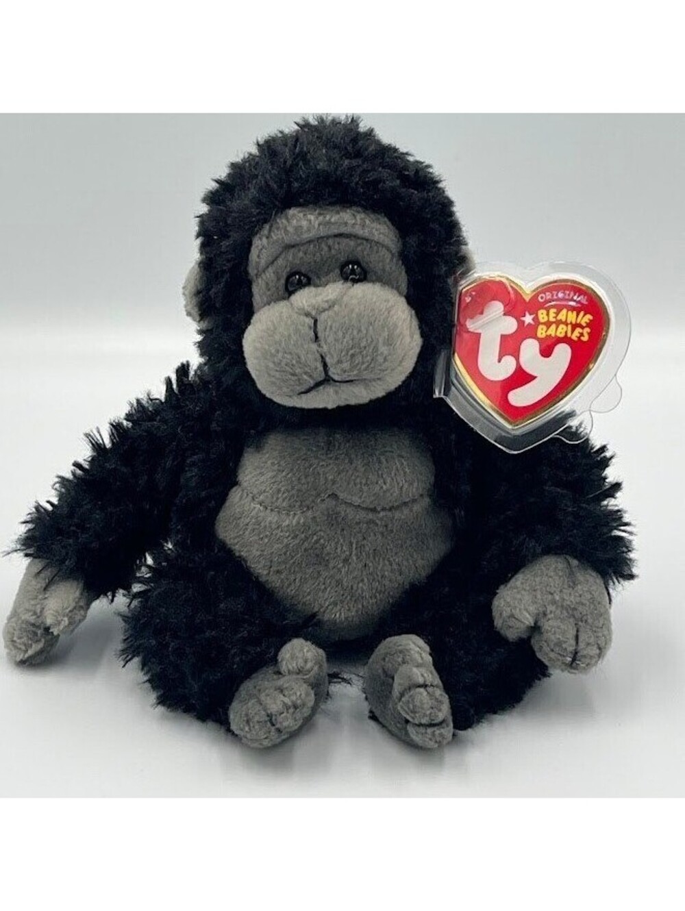 Ty Beanie Baby Tumba the Gorilla 2007 with Tag Protector